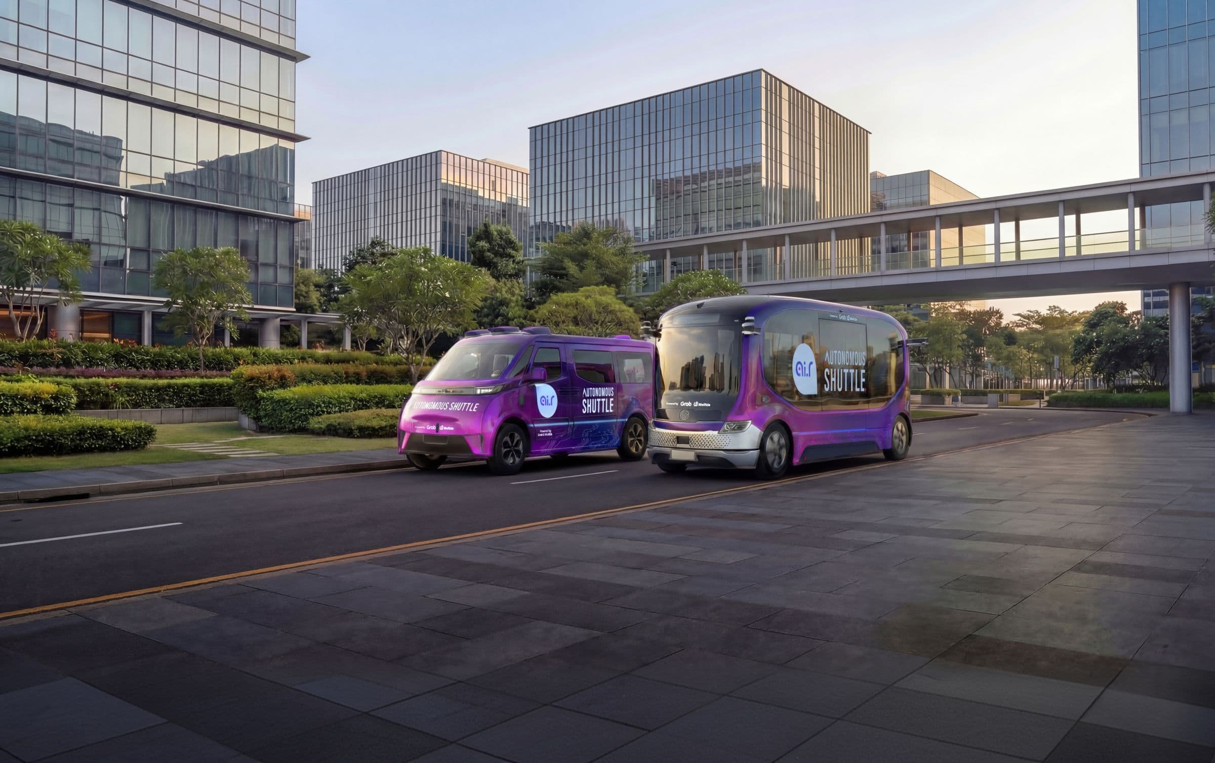 Ai.R autonomous shuttle fleet