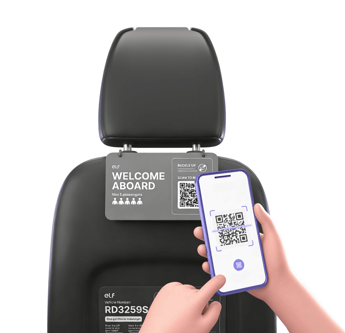 Scan QR and board