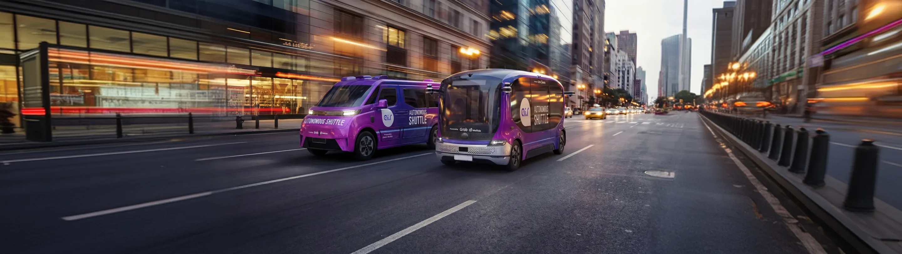 Ai.R autonomous shuttles on the road